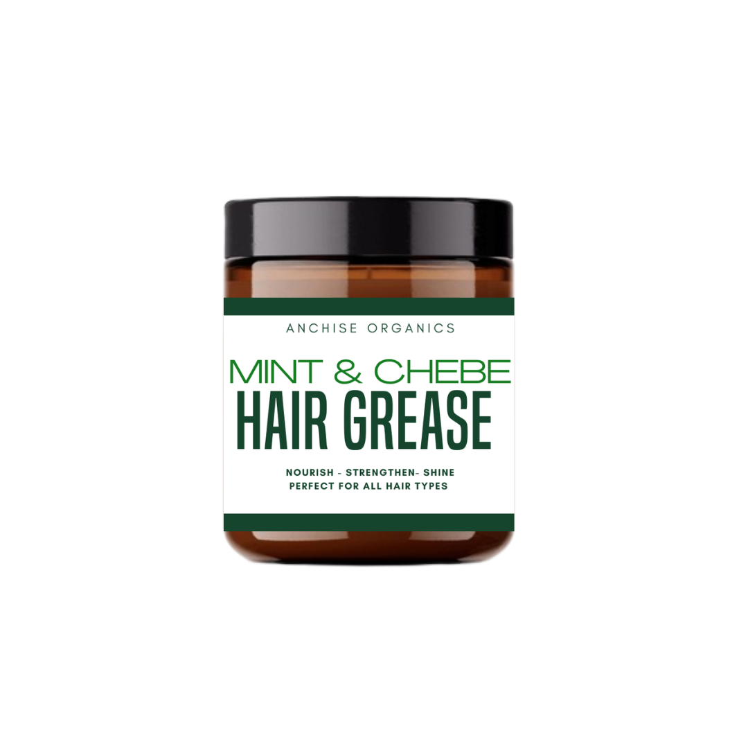 Mint & Chebe Hair Grease - Natural Hair Growth & Moisture Treatment